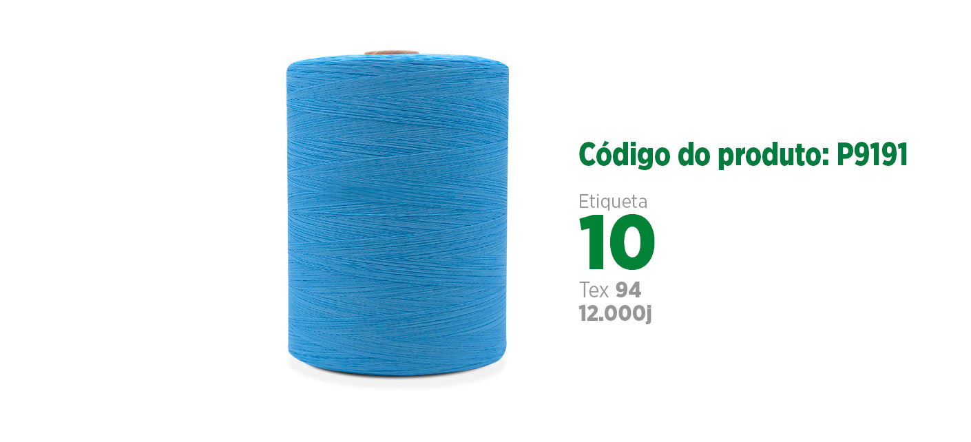 Linha para Pipa, etiqueta 10, tex 94, 12 mil jardas SANCRIS.